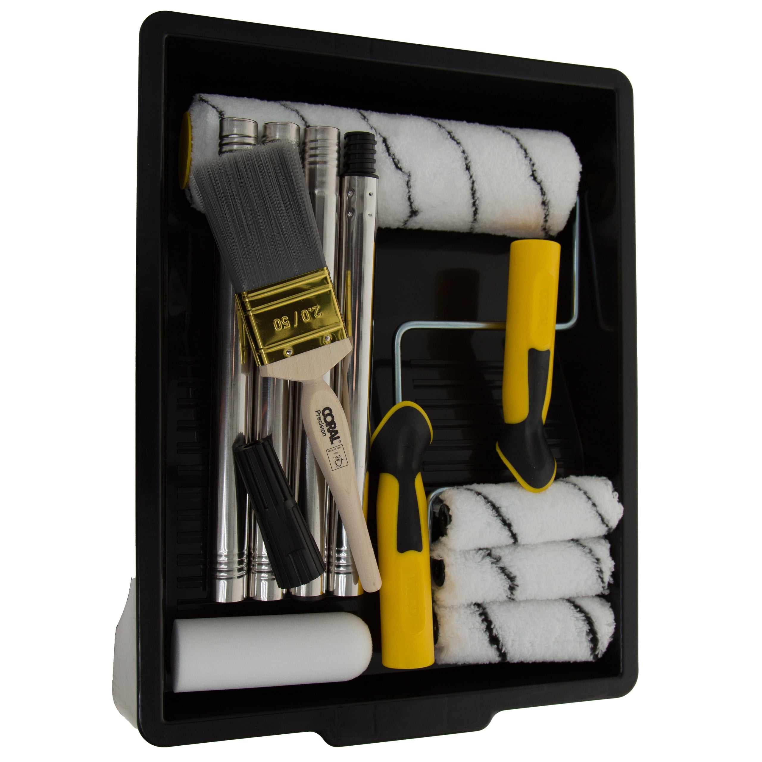 Colorus Vloercoatingswals, nylon, 50 cm, vloerroller met 13