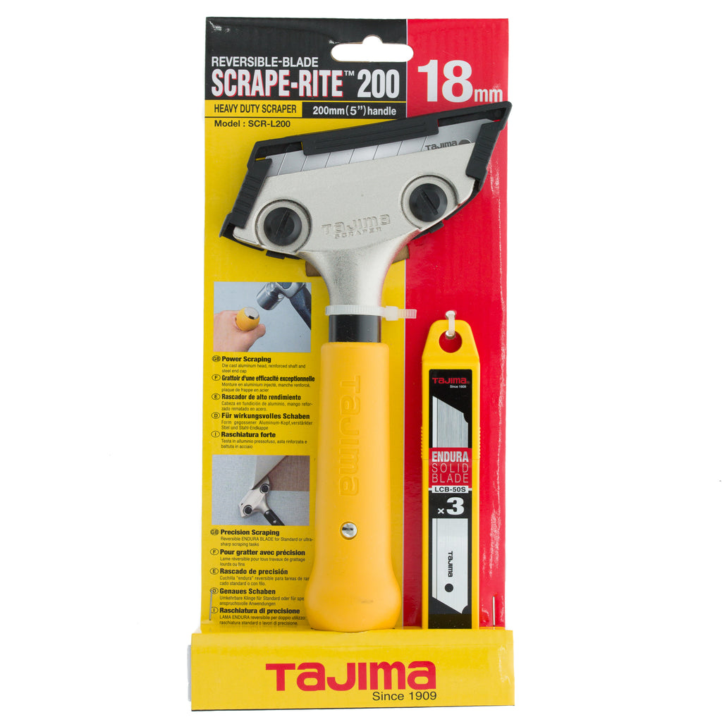 Scraper Professional Heavy Duty 200mm  Tajima Scrape-Rite 96824 – Coral  Tools Ltd