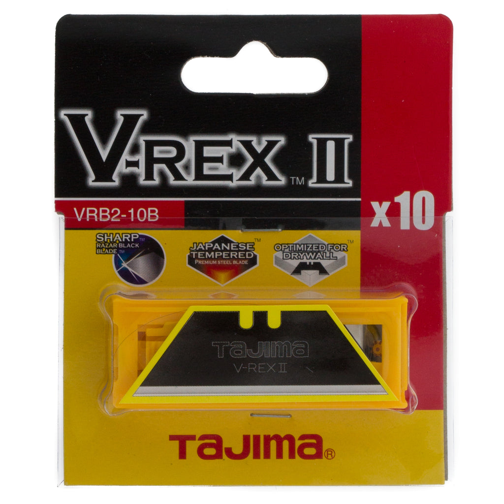 TAJIMA VR-101R VR-Series -- Fixed-Blade, one-piece knife, 3 x V-REX™ blades  - Blister-Card