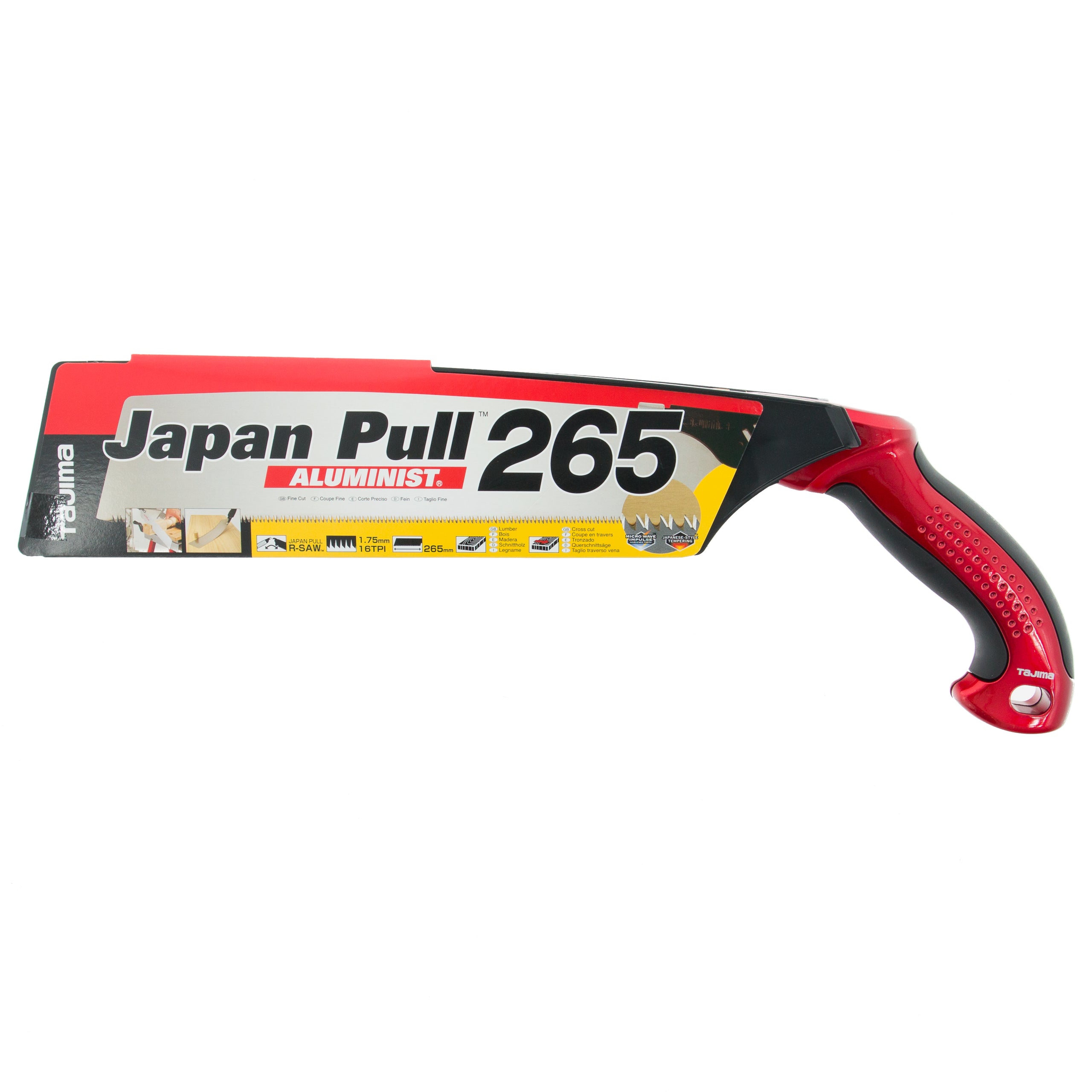 Japanese Pull Saw Precise 265mm 16 Tpi | Tajima Aluminist