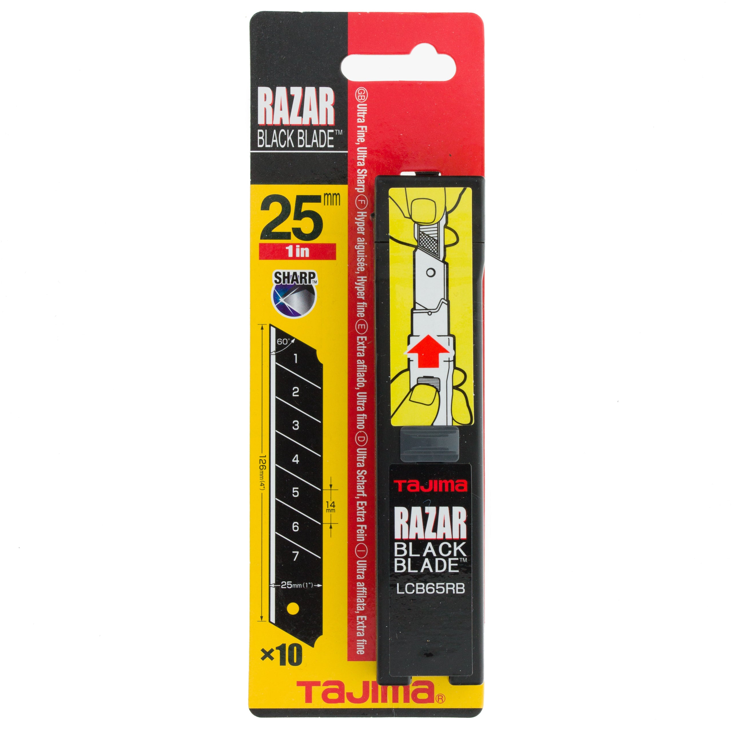 Snap Off Blades Extreme 25mm | Tajima Razar 96811 – Coral