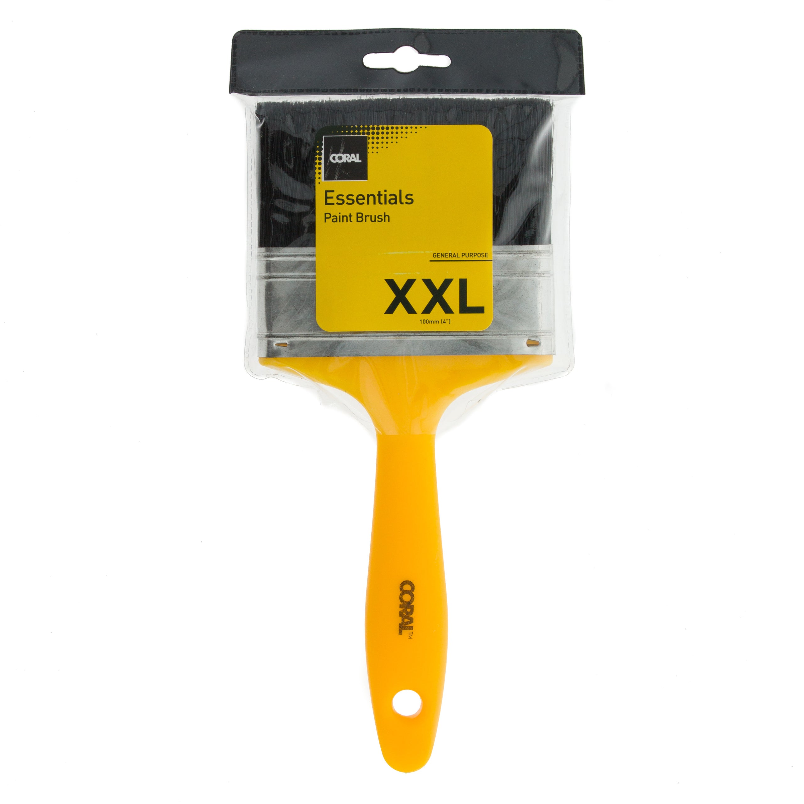 Paint Brush Synthetic Paintbrush 4 Inch | Coral Essentials