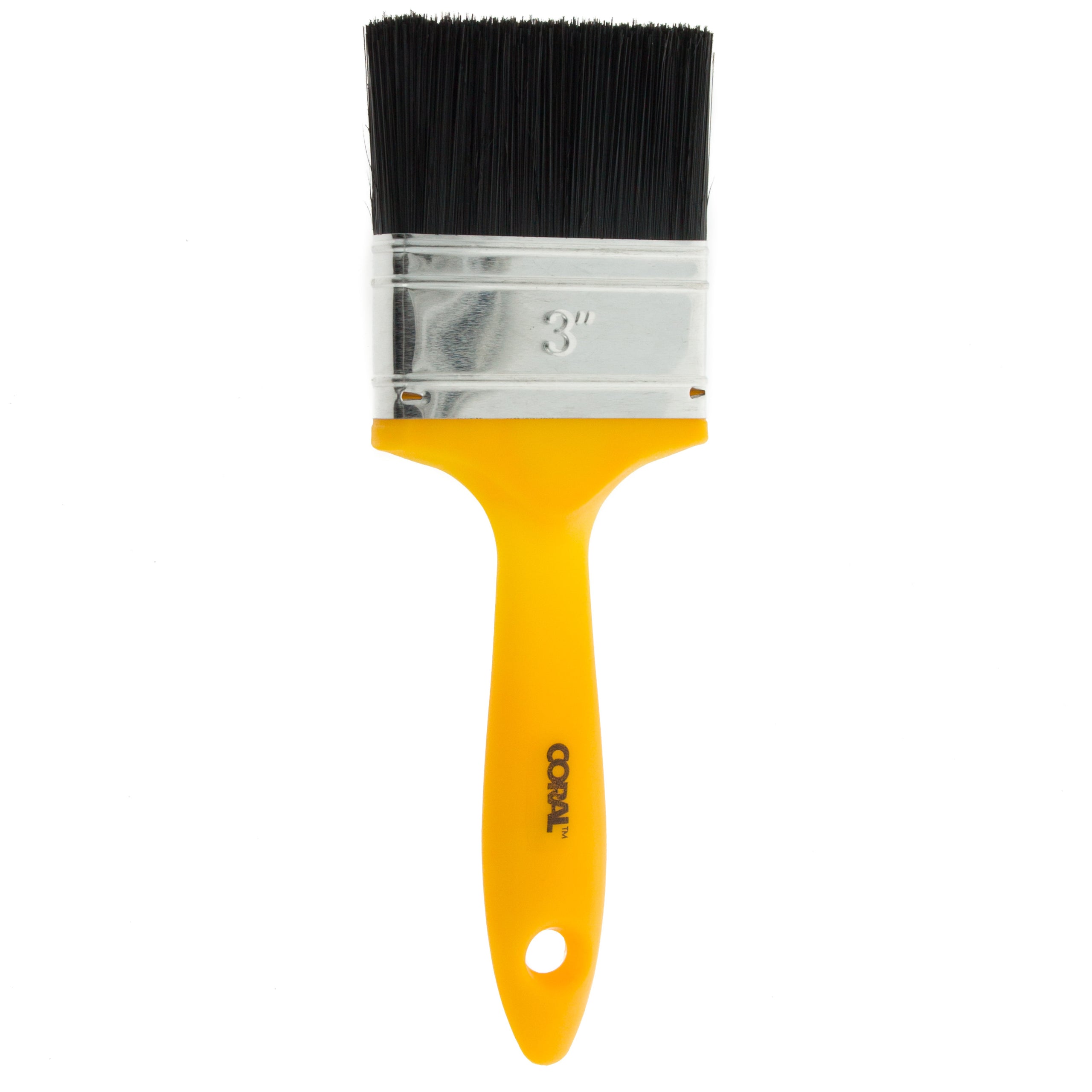 Coral Essentials Paint Brush with a Synthetic Paintbrush Head for DIY Painting 3 inch